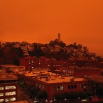 smoke over San Fransisco
